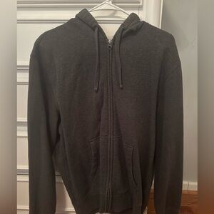 GAP dark grey zip up